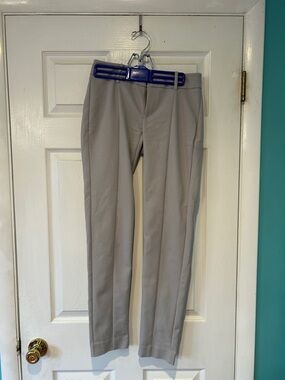 Lilly Pulitzer Light Gray Straight Leg Dress Pants